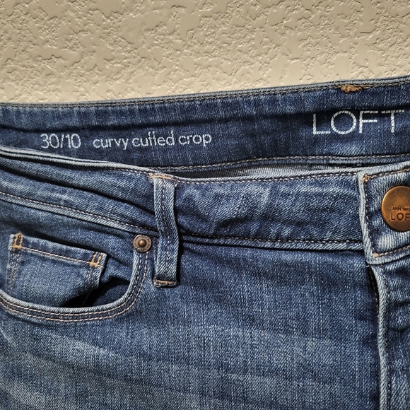 Loft curvy cropped jeans - Picture 3 of 3